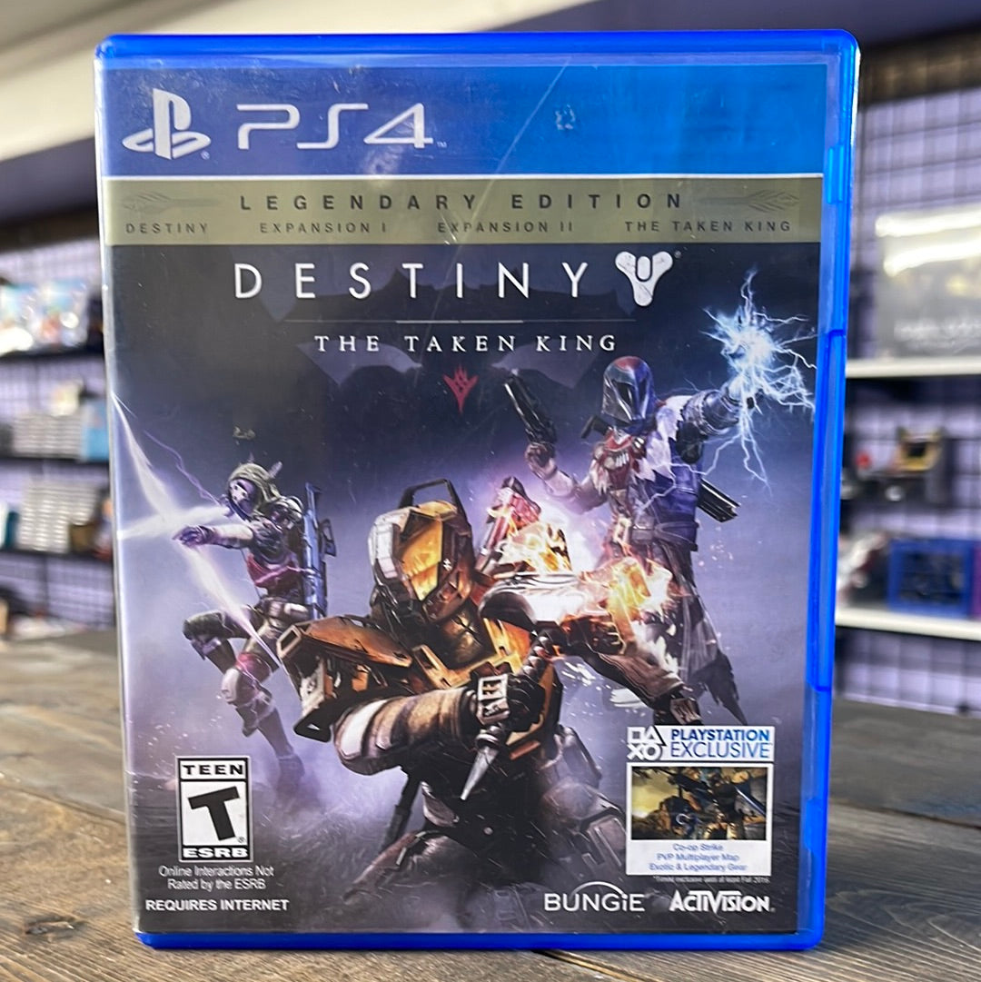Playstation 4 - Destiny: The Taken King Legendary Edition Retrograde Collectibles Action, Activision, Bungie, CIB, Destiny, First Person Shooter, FPS, Looter Shooter, MMO, Multiplaye Preowned Video Game
