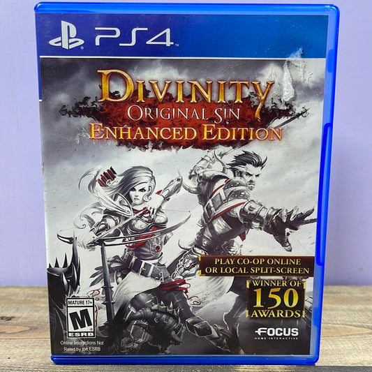 Playstation 4 - Divinity: Original Sin [Enhanced Edition] Retrograde Collectibles Action RPG, Adventure, CIB, CRPG, Divinity Series, Fantasy, M Rated, Multiplayer, Playstation 4, PS4 Preowned Video Game 