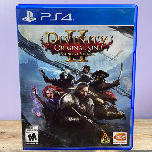 Playstation 4 - Divinity: Original Sin II [Definitive Edition] Retrograde Collectibles Action RPG, Adventure, CIB, CRPG, Divinity Series, Fantasy, Larian, M Rated, Multiplayer, Playstatio Preowned Video Game 