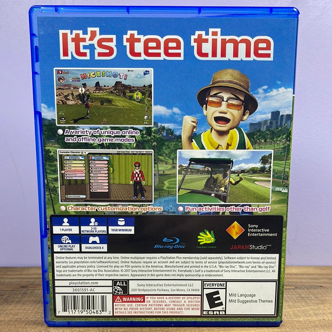 Playstation 4 - Everybody's Golf Retrograde Collectibles CIB, Golf, Playstation, Playstation 4, PS4, Sony, Sony Interactive, Sports Preowned Video Game