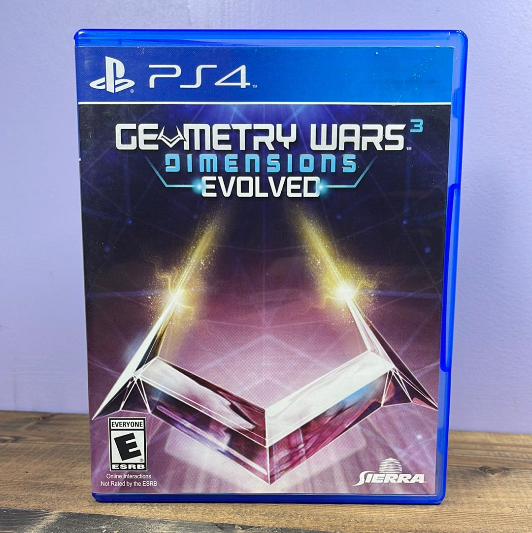 Playstation 4 - Geometry Wars 3 Dimensions Evolved Retrograde Collectibles Action, Activision, CIB, Playstation, Playstation 4, PS4, Shooter, Sierra Preowned Video Game
