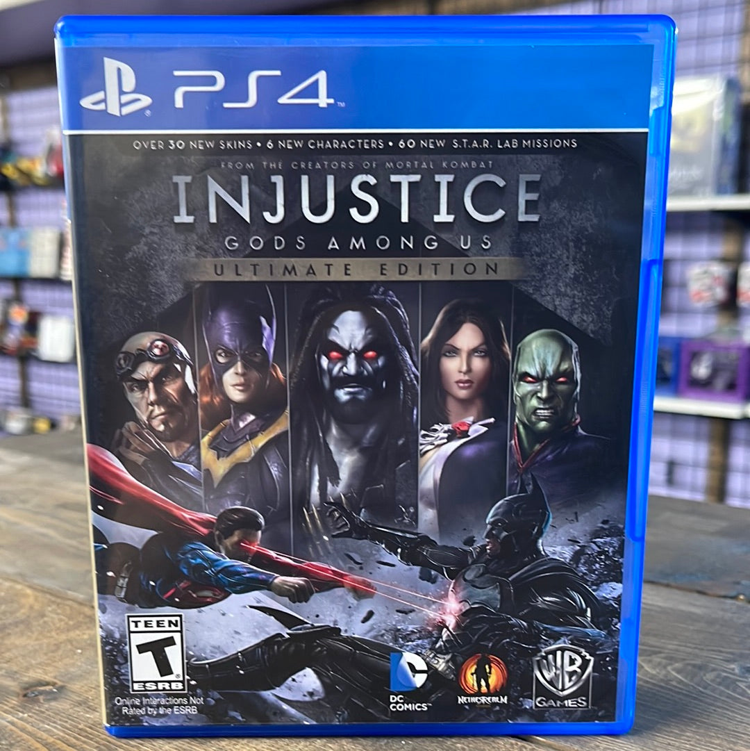 Playstation 4 - Injustice: Gods Among Us Ultimate Edition Retrograde Collectibles Action, Arcade, CIB, DC Comics, Fighting, Injustice, Multiplayer, Netherrealm, Playstation 4, PS4, S Preowned Video Game