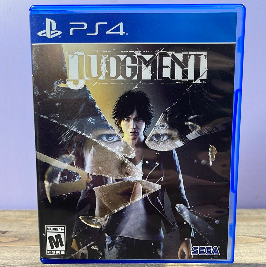 Playstation 4 - Judgment Retrograde Collectibles Brawler, CIB, Japanese, M Rated, Murder Mystery, Playstation 4, PS4, RGG Studios, Ryu Ga Gotoku, Seg Preowned Video Game