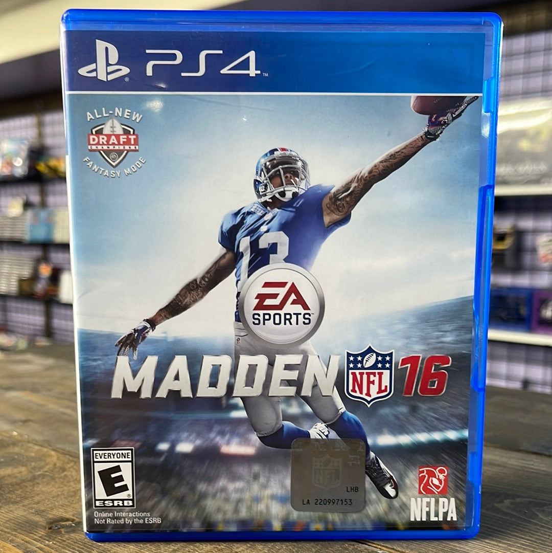 Playstation 4 - Madden 16 Retrograde Collectibles American Football, CIB, EA, EA Sports, Football, Madden, Multiplayer, National Football League, Odel Preowned Video Game
