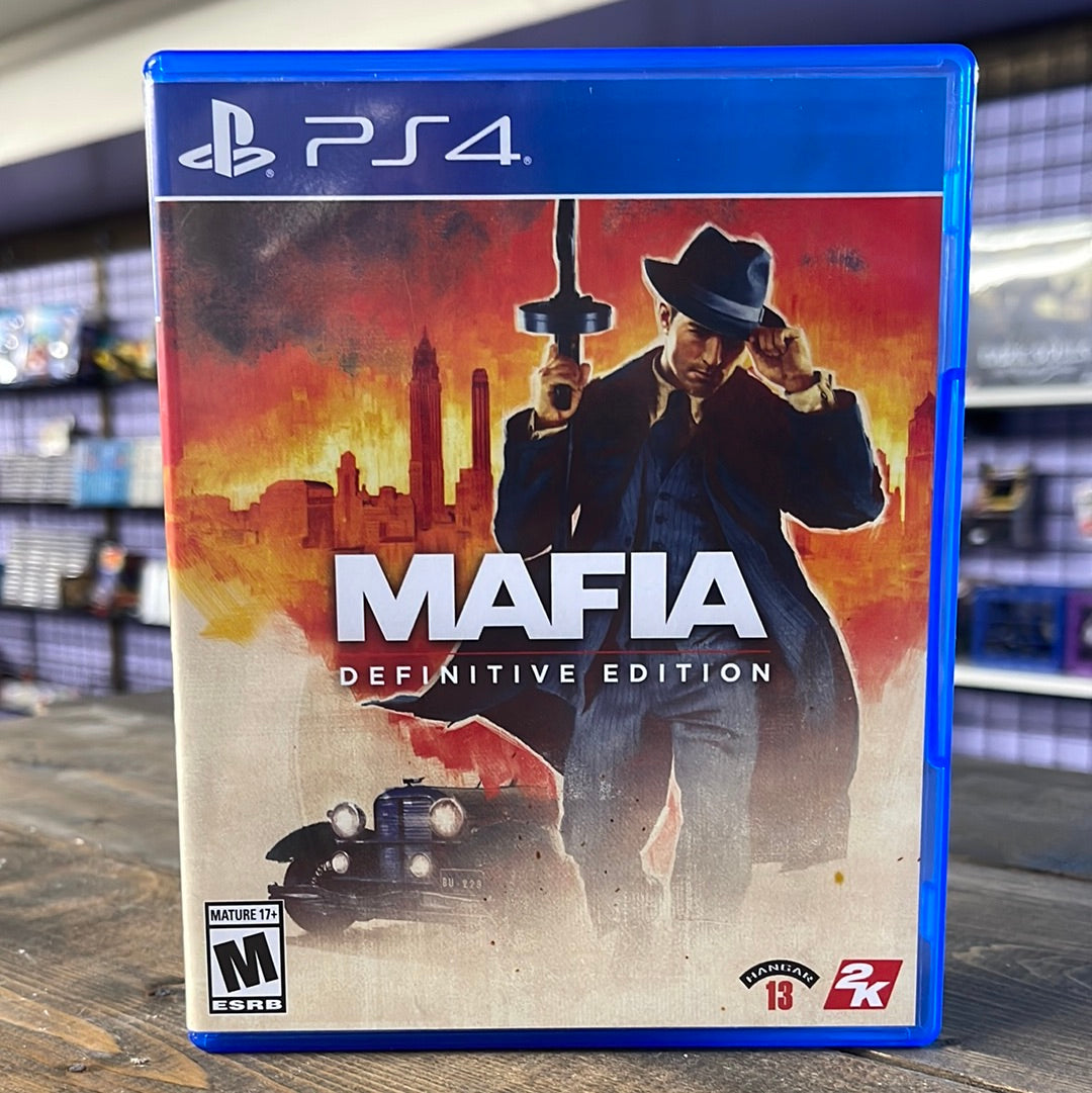 Playstation 4 - Mafia: Definitive Edition Retrograde Collectibles 2K Games, Action, CIB, Crime, Hangar 13, Mafia, Mob, Mobsters, Open World, Playstation 4, PS4, Remak Preowned Video Game