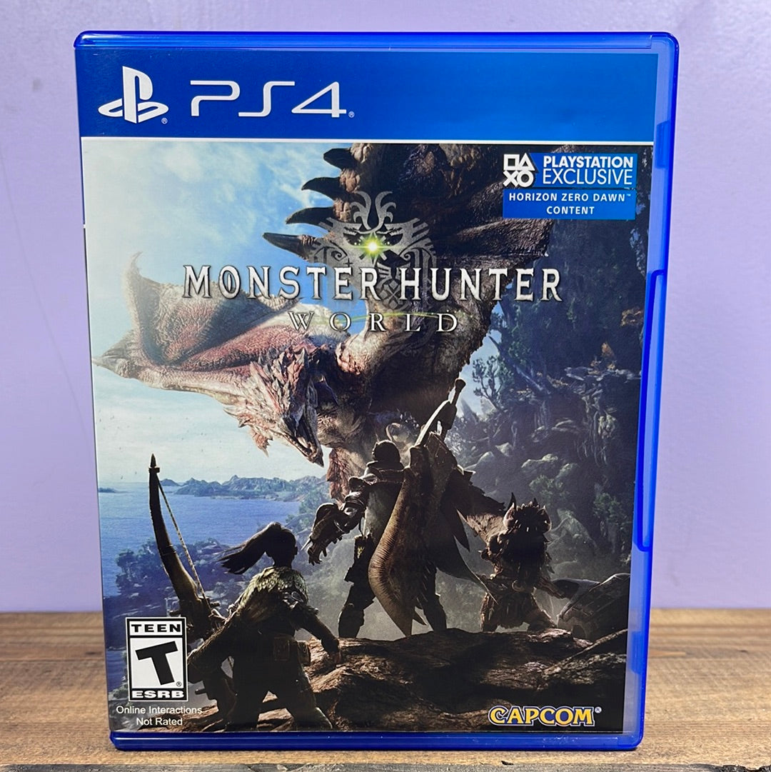 Playstation 4 - Monster Hunter World Retrograde Collectibles Action RPG, CIB, Monster Hunter, Playstation, Playstation 4, PS4 Preowned Video Game