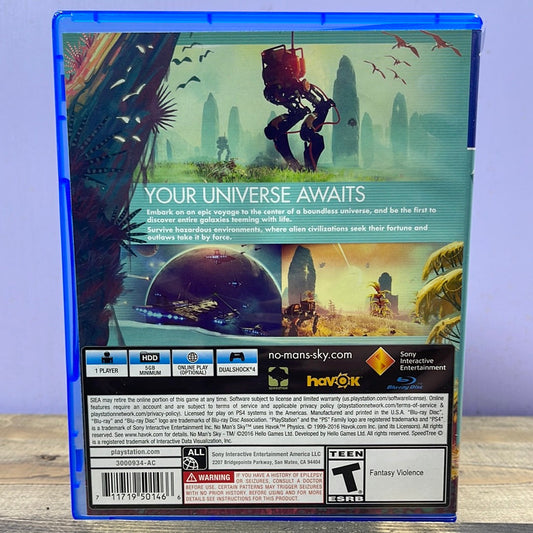 Playstation 4 - No Man's Sky Retrograde Collectibles Action, Base Building, CIB, Exploration, Hello Games, Playstation 4, PS4, Resource Management, Scien Preowned Video Game