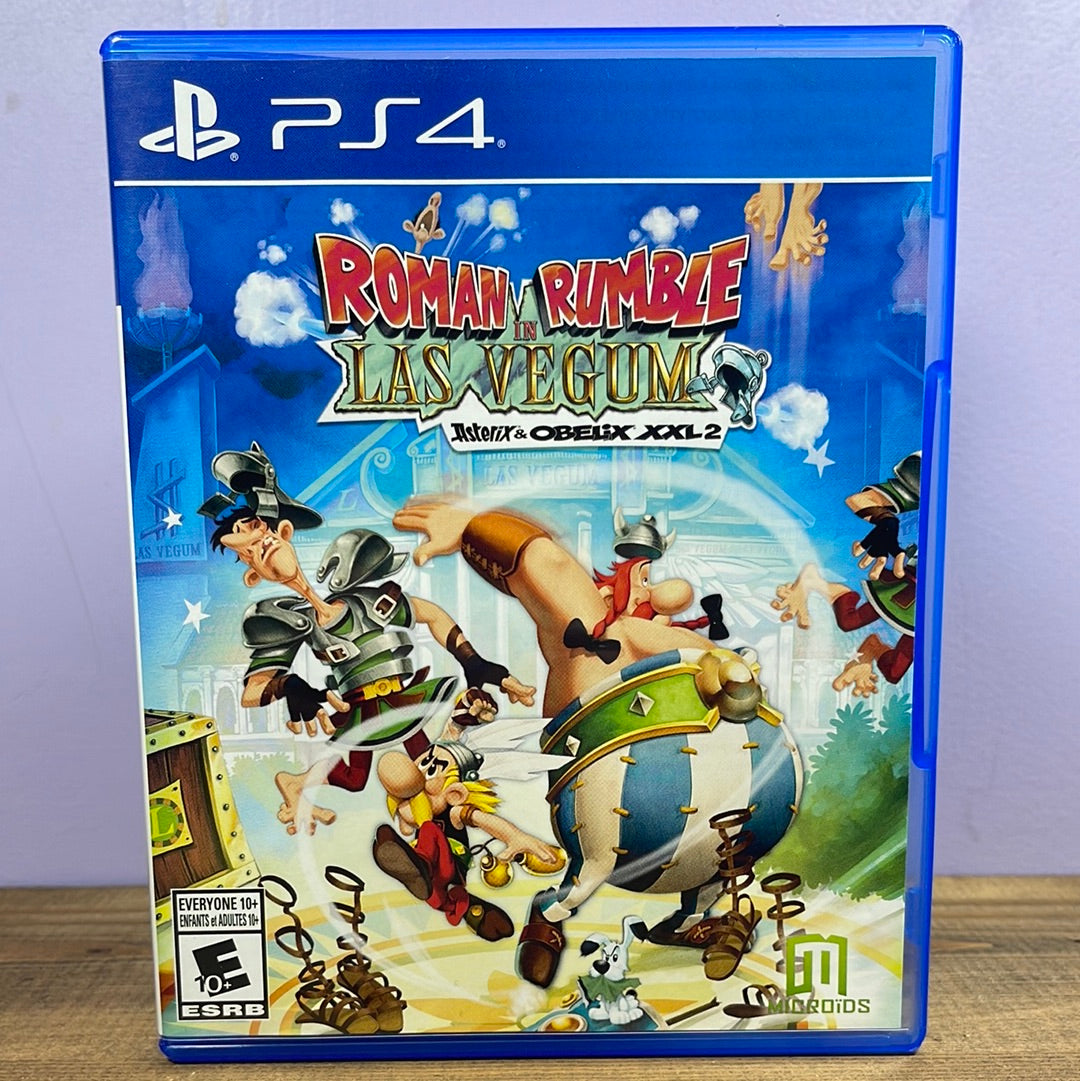 Playstation 4 - Roman Rumble in Las Vegum - Asterix & Obelix XXL2 Retrograde Collectibles Action, Anuman Interactive, Asterix, CIB, Microids, Obelix, platformer, Playstation, Playstation 4, Preowned Video Game