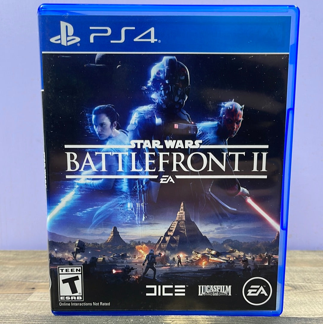 Playstation 4 - Star Wars Battlefront II Retrograde Collectibles Action, Adventure, CIB, Lucasfilm, Multiplayer, Playstation, Playstation 4, PS4, Shooter, Single Pla Preowned Video Game
