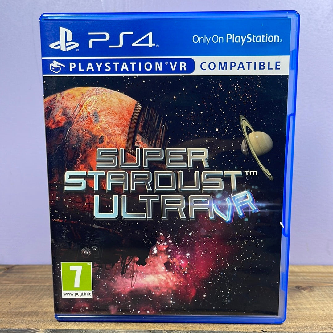 Playstation 4 - Super Stardust Ultra VR Retrograde Collectibles CIB, Playstation, Playstation 4, Playstation VR, PS4, Sony Interactive, Space, VR Preowned Video Game