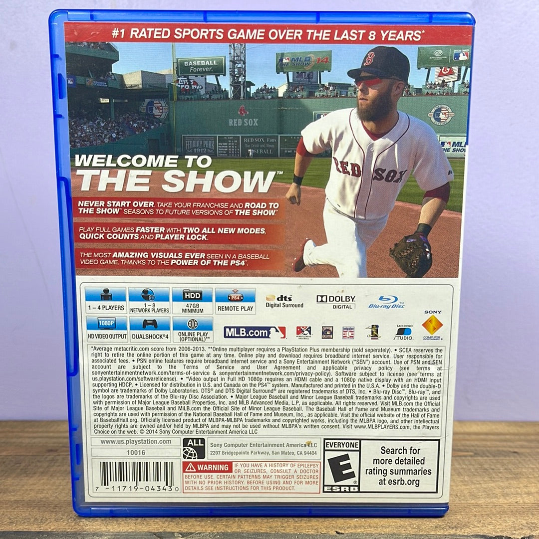 Playstation 4 - The Show 14 Retrograde Collectibles 14, 2014, Baseball, CIB, MLB, Playstation, Playstation 4, PS4, Sony, Sports, The Show Preowned Video Game