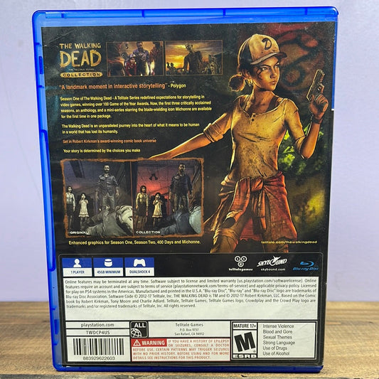 Playstation 4 - The Walking Dead Collection Retrograde Collectibles CIB, Collection, Playstation, Playstation 4, PS4, Tell Tale Games, Telltale Games, TellTaleGames, Th Preowned Video Game