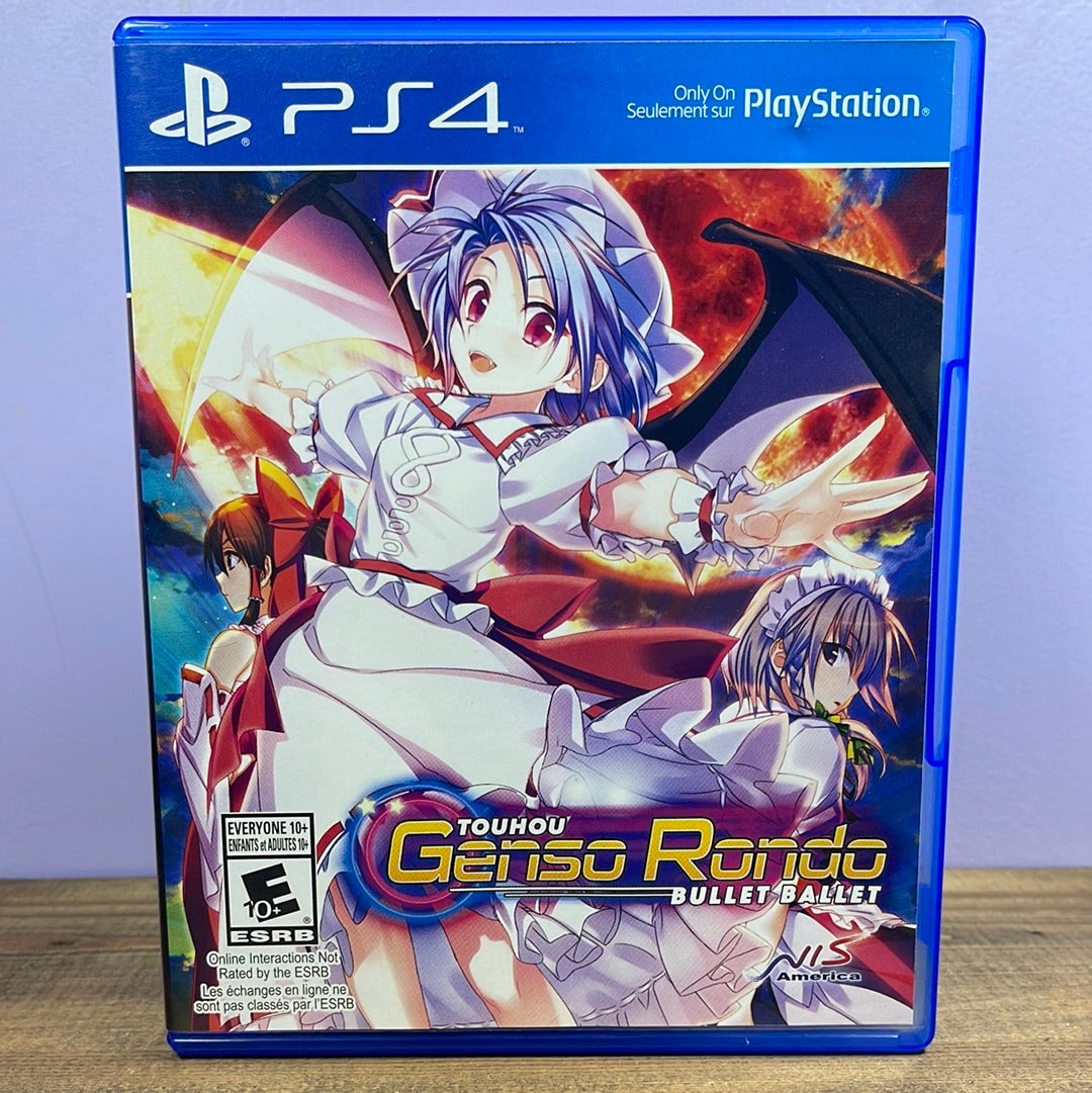 Playstation 4 - Touhou Genso Rondo Bullet Ballet Retrograde Collectibles Bullet Hell, CIB, Genso Rondo, NIS America, Playstation, Playstation 4, PS4, Shooter, Touou Preowned Video Game