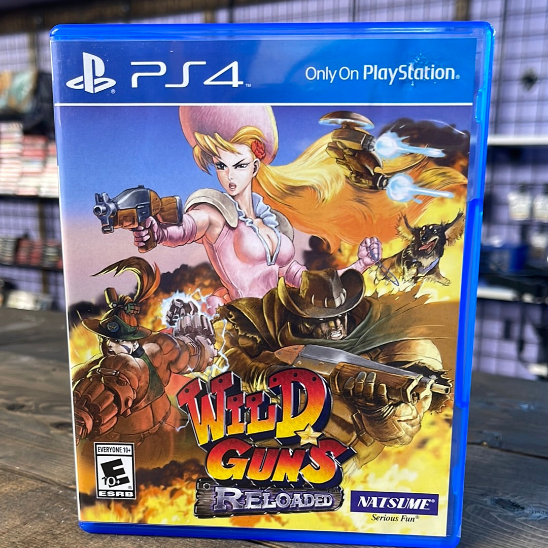 Playstation 4 - Wild Guns Reloaded Retrograde Collectibles Action, Arcade, CIB, Natsume, Natsume Inc., NatsumeAtari, Playstation 4, PS4, Remake, Shooter, Weste Preowned Video Game