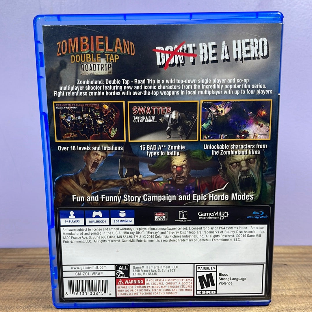 Playstation 4 - Zombieland Double Tap - Roadtrip Retrograde Collectibles CIB, Double Tap, GameMill, Playstation, Playstation 4, PS4, Zombie, Zombieland, Zombies Preowned Video Game