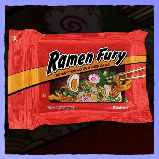 Ramen Fury - The Use-Your-Noodle Card Game Retrograde Collectibles Board Game, Card Game, Family, Food, Mixlore, Prospero Hall, Ramen Fury Board Games 