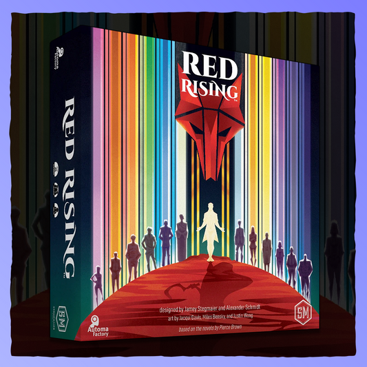 Red Rising - Stonemaier Games Retrograde Collectibles Automa Factory, Card Game, Dystopian, Novel Tie-In, Red Rising, Sci-Fi, Science Fiction, Stonemaier  Board Games 