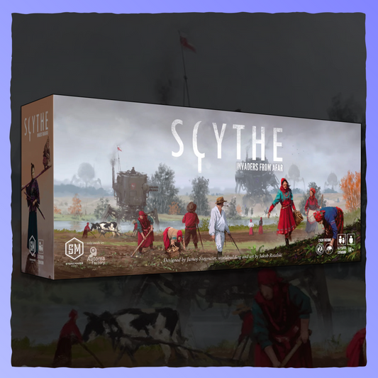 Scythe - Invaders From Afar Retrograde Collectibles Alternate History, Board Game, Economic, PVP, Science Fiction, Scythe, Stonemaier Games, Strategy, T Board Games