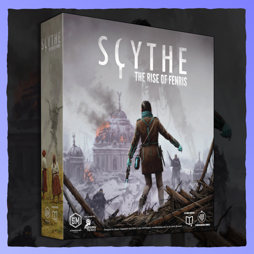 Scythe - The Rise of Fenris Retrograde Collectibles Alternate History, Board Game, Economic, PVP, Rise of Fenris, Science Fiction, Scythe, Stonemaier Ga Board Games