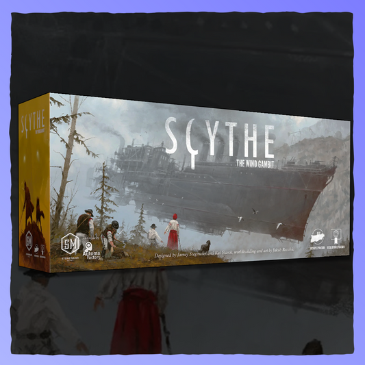 Scythe - The Wind Gambit | Expansion Retrograde Collectibles Alternate History, Board Game, Economic, PVP, Science Fiction, Scythe, Stonemaier Games, Strategy, T Board Games 