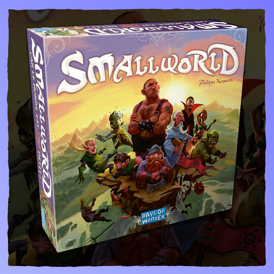 Small World - Days of Wonder Retrograde Collectibles Competitive, Days of Wonder, Fantasy, Small World Board Games 