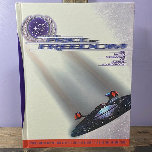 Star Trek: The Price of Freedom - The United Federation of Planets Sourcebook [Pre-Owned] Retrograde Collectibles Retro, Roleplaying Game, RPG, Sci-Fi, Science Fiction, Space, Star Trek, Star Trek Next Generation,  Role Playing Games 
