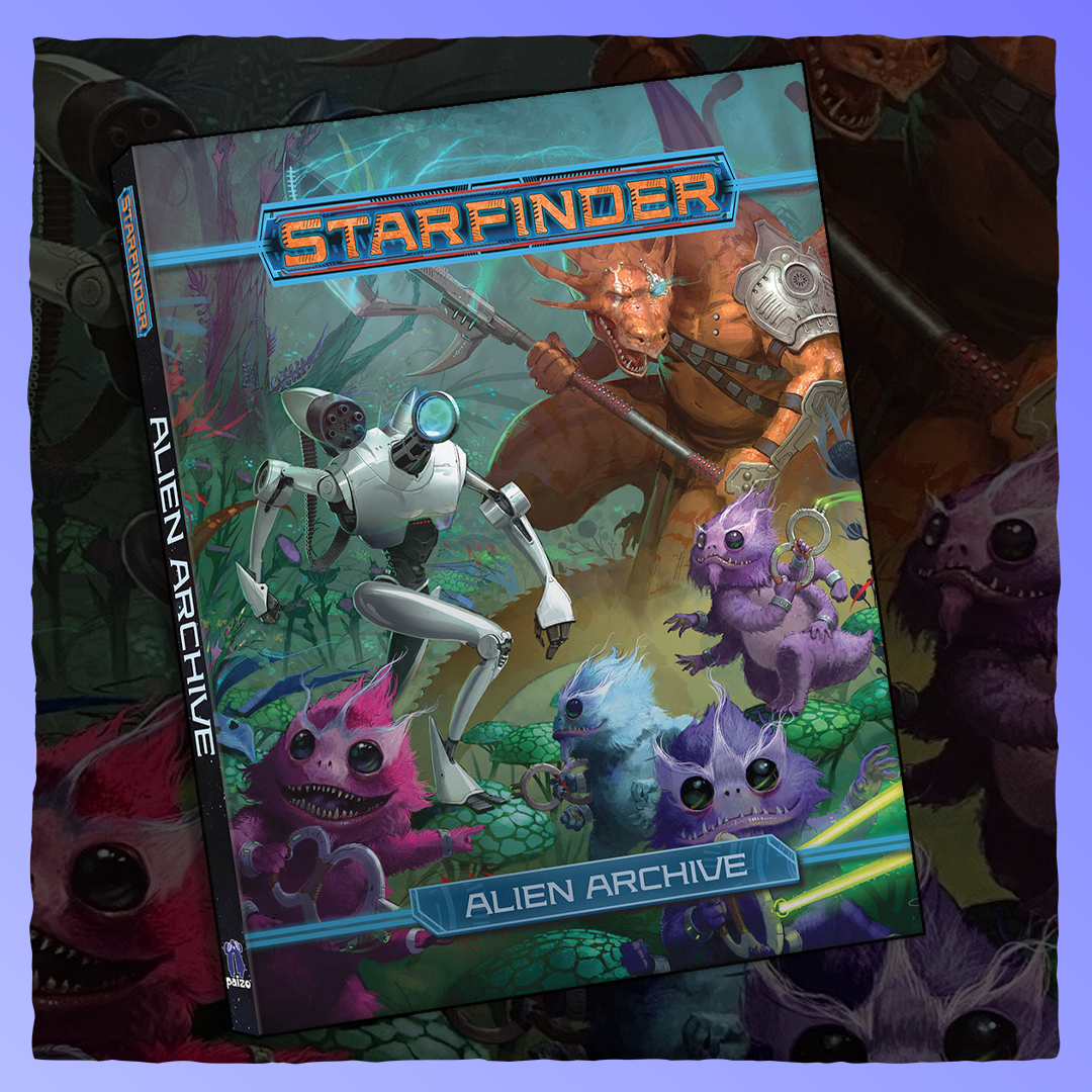 Starfinder - Alien Archive | Pocket Edition Retrograde Collectibles Aliens, Paizo, RPG, Sci-Fi, Science Fiction, Space, Starfinder, Tabletop RPG, TTRPG Role Playing Games