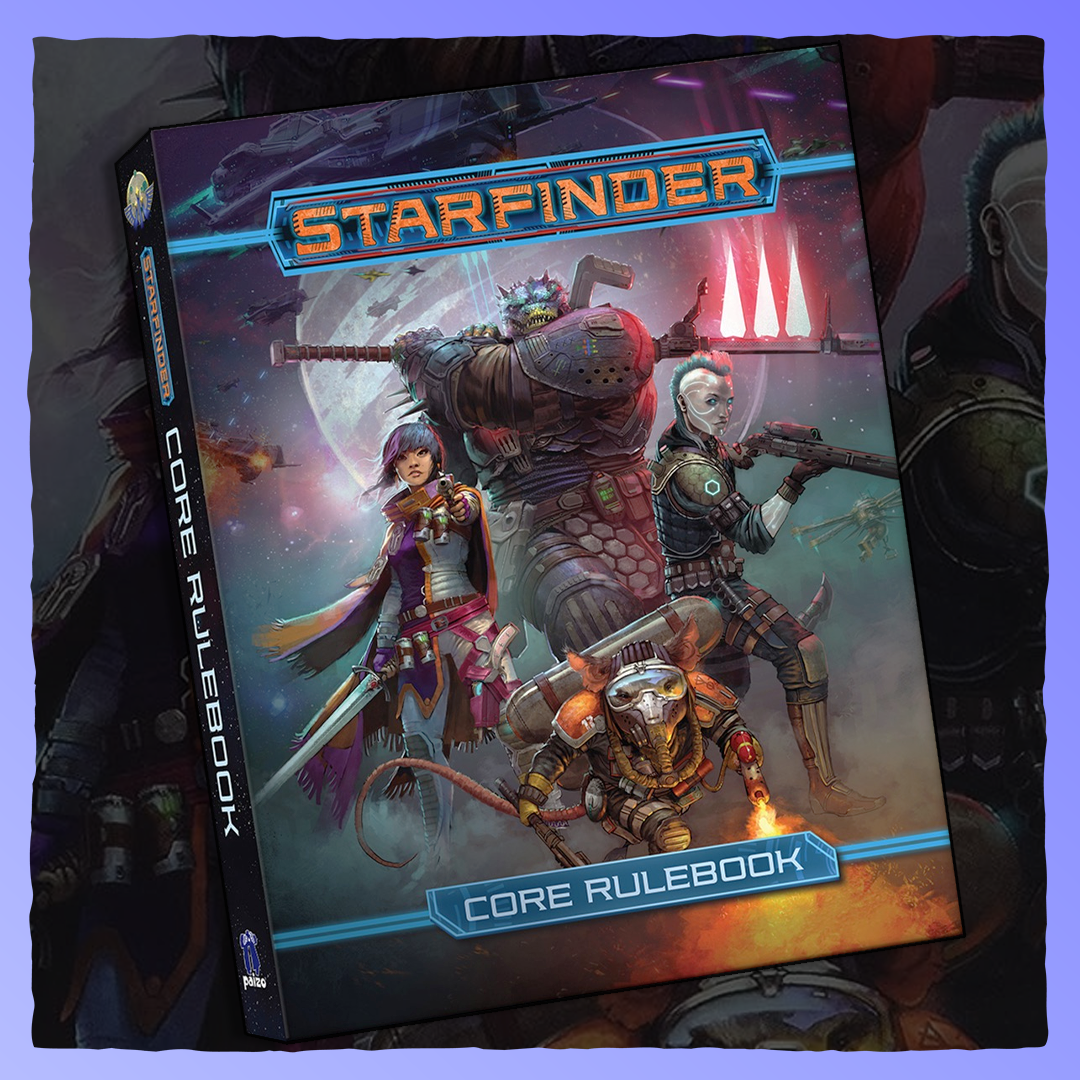 Starfinder - Core Rulebook | Pocket Edition Retrograde Collectibles Paizo, Roleplaying Game, RPG, Sci-Fi, Science Fiction, Space, Starfinder, TTRPG Role Playing Games