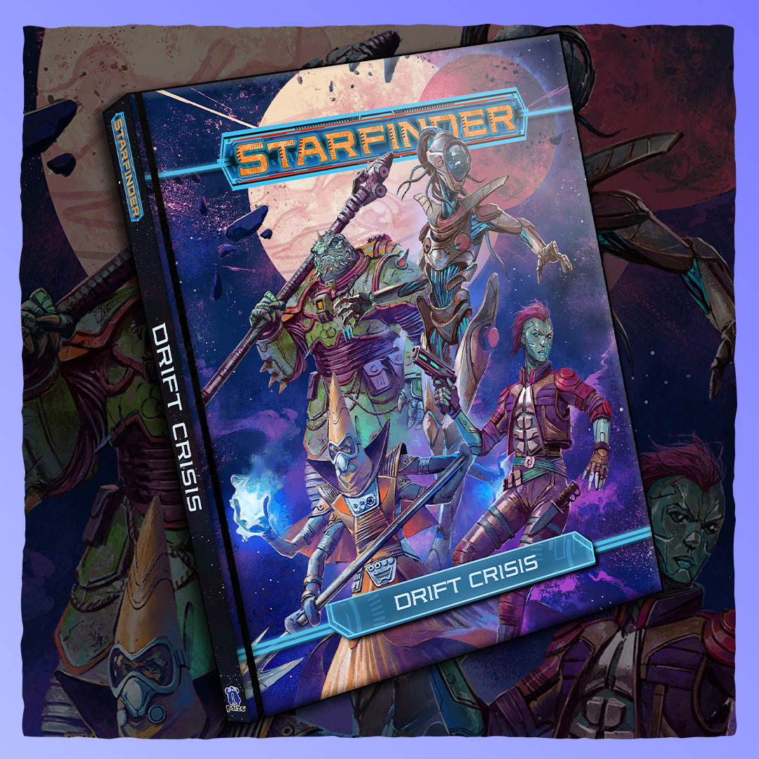 Starfinder - Drift Crisis Retrograde Collectibles Paizo, Roleplaying Game, RPG, Sci-Fi, Science Fiction, Space, Starfinder, TTRPG Role Playing Games