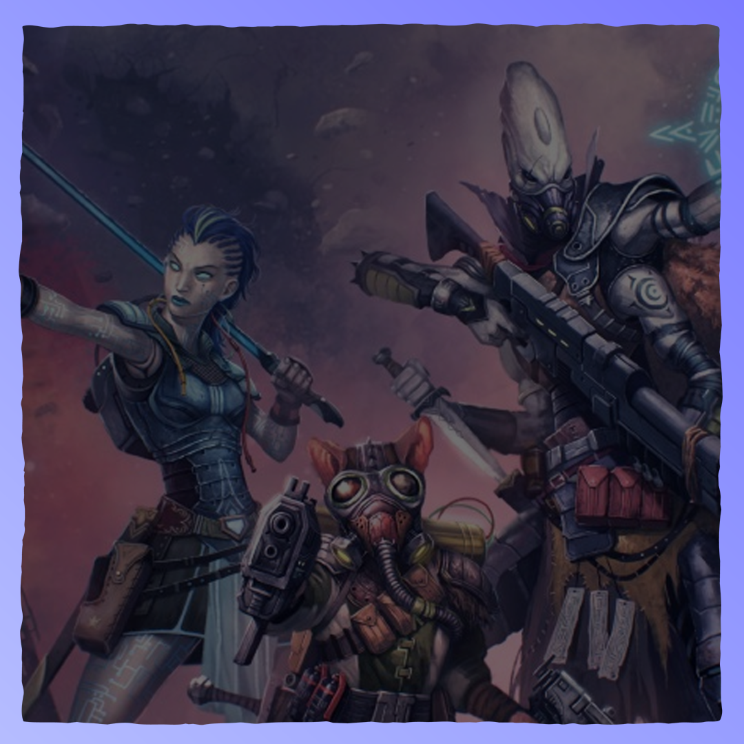 Starfinder - Player Character Folio Retrograde Collectibles Character Sheet, Folio, Paizo, Roleplaying Game, RPG, Sci-Fi, Space, Starfinder, TTRPG