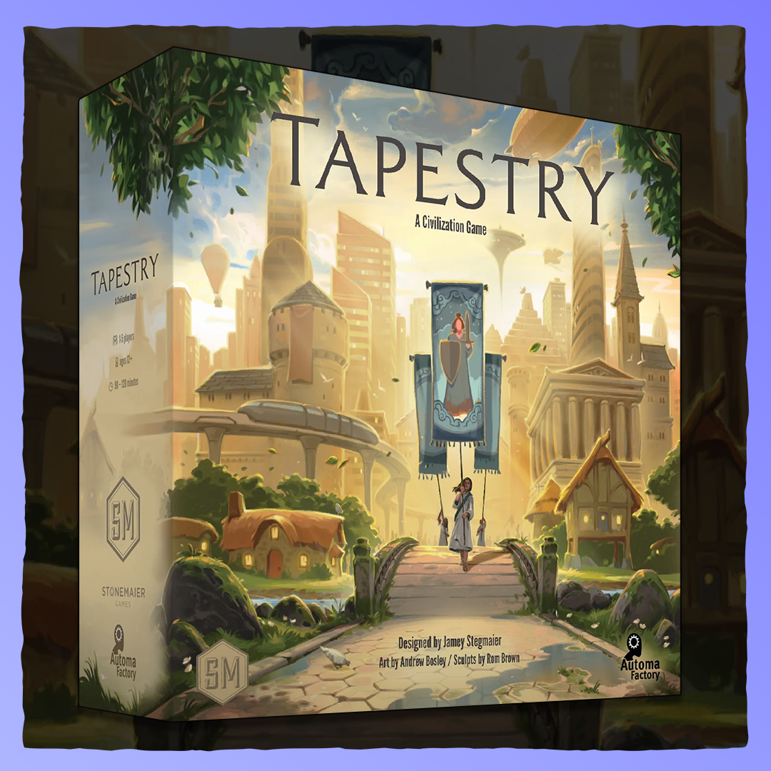 Tapestry - A Civilization Game Retrograde Collectibles Automa Factory, Board Game, Civilization Builder, Stonemaier Games, Strategy, Tapestry Board Games