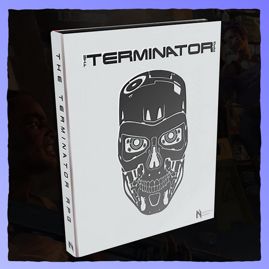 The Terminator RPG - Campaign Book [Limited Edition] Retrograde Collectibles Movie, Nightfall Games, Roleplaying Game, RPG, Sci-Fi, Science Fiction, Terminator, TTRPG Role Playing Games 