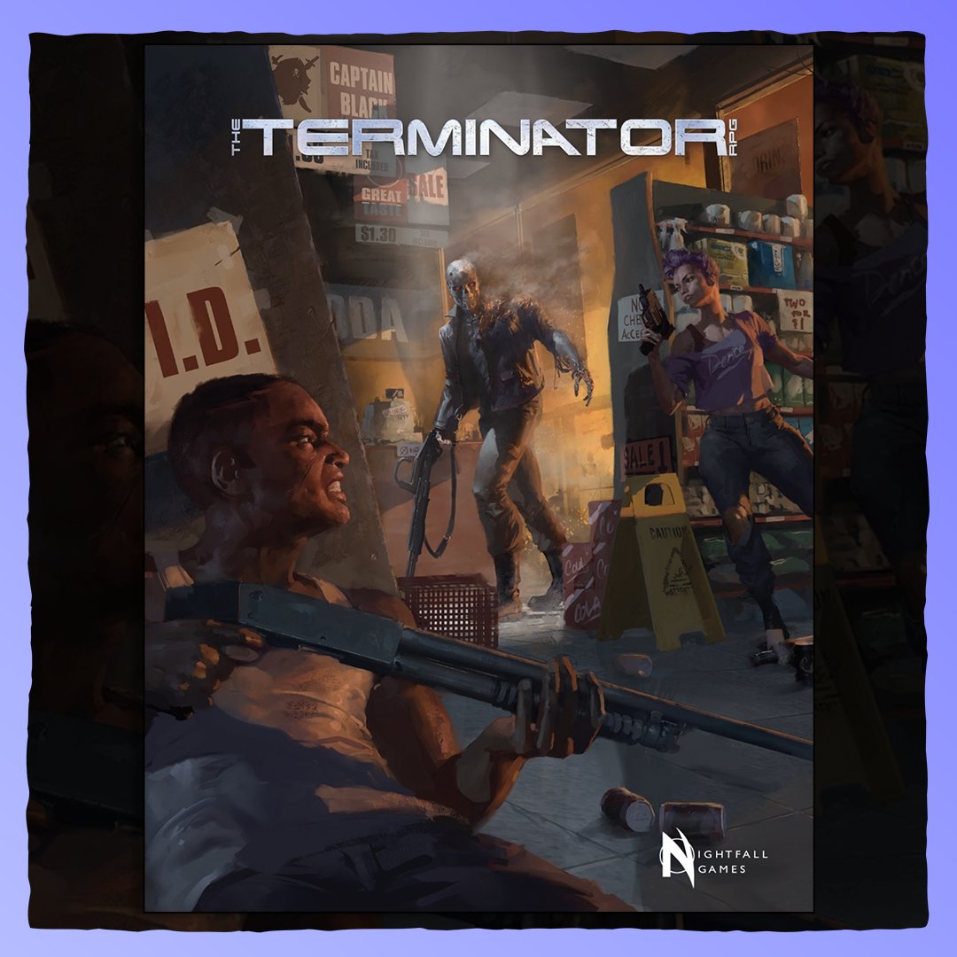 The Terminator RPG - Core Rulebook Retrograde Collectibles Movie, Roleplaying, RPG, Sci-Fi, Science Fiction, Terminator, TTRPG Role Playing Games