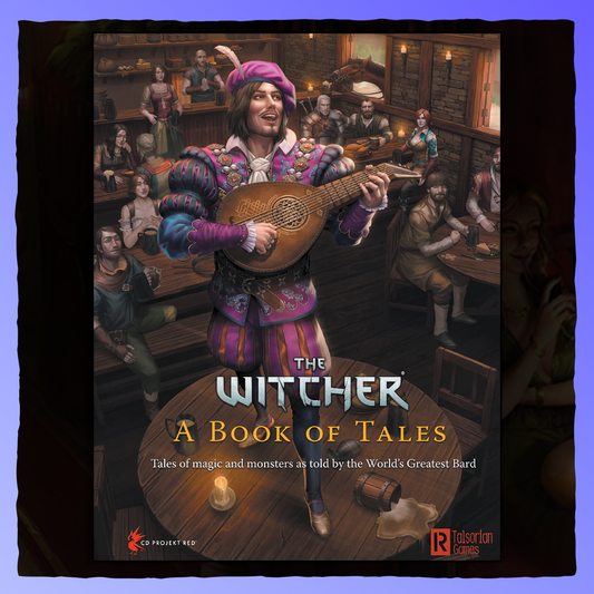The Witcher Tabletop RPG [A Book of Tales] Retrograde Collectibles CD Projekt Red, R Talsorian Games, Roleplaying Game, RPG, The Witcher, TTRPG Role Playing Games 