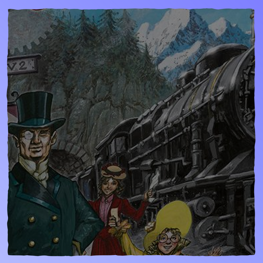 Ticket to Ride - Europe Retrograde Collectibles Board Game, Family, Management, PVP, Railroad, Ticket to Ride, Trains Board Games