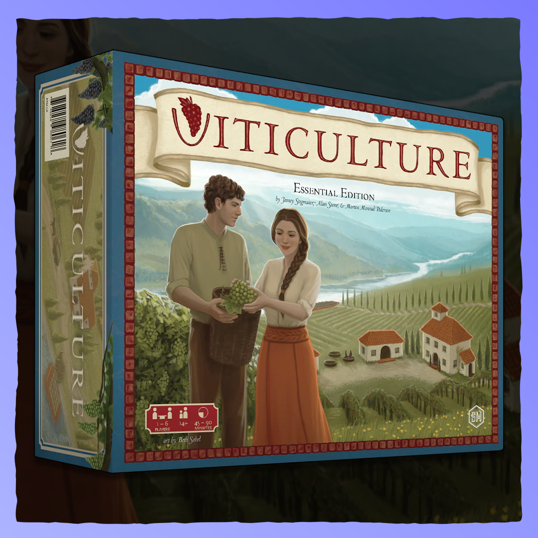 Viticulture - Essential Edition Retrograde Collectibles Agriculture, Board Game, Economic, Farming, Stonemaier Games, Strategy, Viticulture Board Games