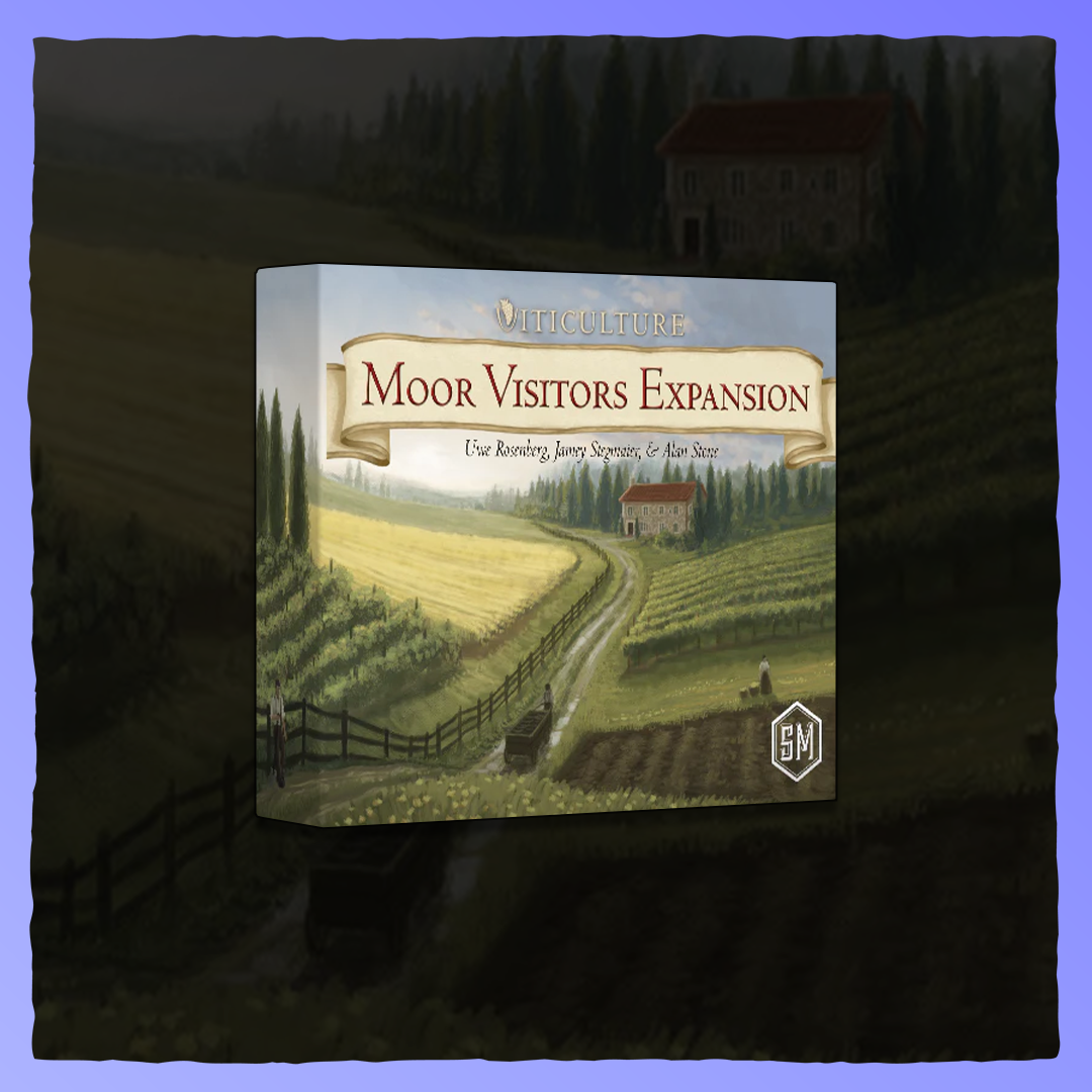 Viticulture - Moor Visitors | Expansion Retrograde Collectibles Agriculture, Board Game, Economic, Farming, Stonemaier Games, Strategy, Viticulture Board Games