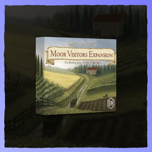 Viticulture - Moor Visitors | Expansion Retrograde Collectibles Agriculture, Board Game, Economic, Farming, Stonemaier Games, Strategy, Viticulture Board Games 