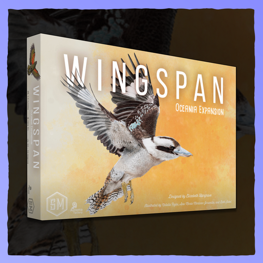 Wingspan - Oceania Expansion Retrograde Collectibles Animals, Automa Factory, Card Game, Educational, Family, Stonemaier Games, Strategy, Wingspan Board Games 