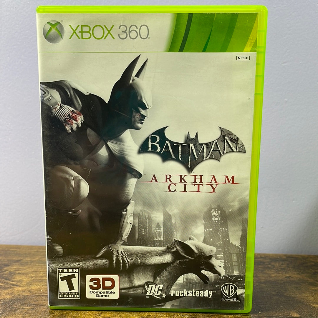 Xbox 360 - Batman: Arkham City Retrograde Collectibles 3DTV Compatible, Action, Batman, Batman Arkham Series, CIB, DC Comics, Open World, Rocksteady, Steal Preowned Video Game