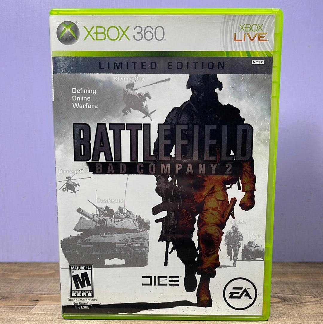 Xbox 360 - Battlefield: Bad Company 2 Retrograde Collectibles Action, Battlefield Series, CIB, DICE, EA, First Person Shooter, FPS, M Rated, Military, Multiplayer Preowned Video Game