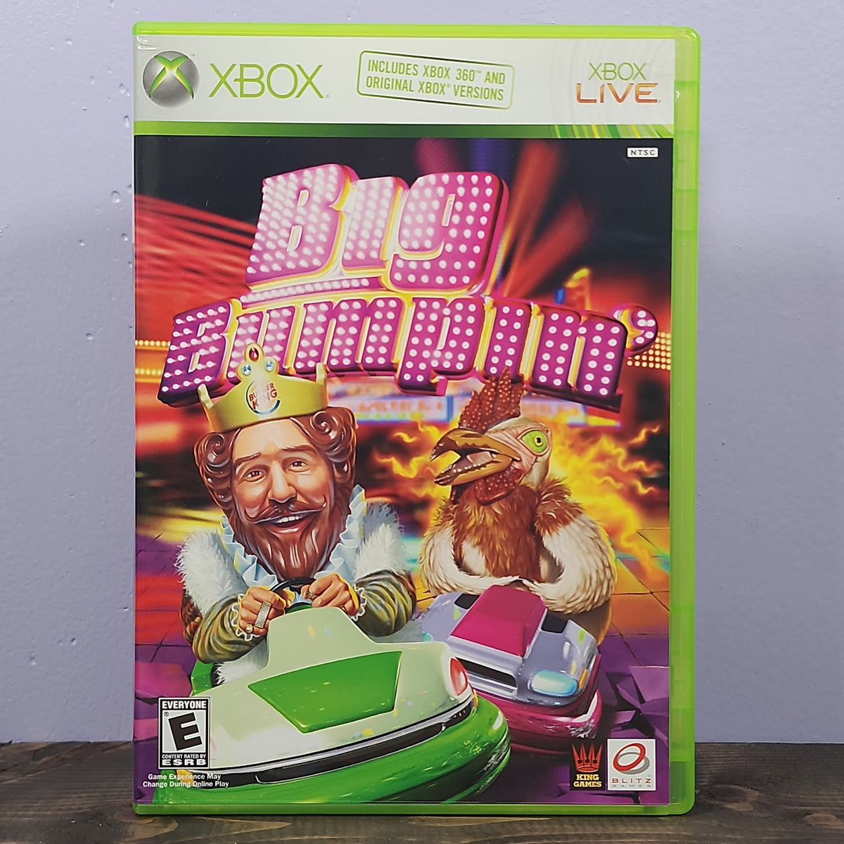 Xbox 360 - Big Bumpin' Retrograde Collectibles Action, Arcade, Blitz Games, Burger King, CIB, E Rated, King Games, Party, Xbox, Xbox 360 Preowned Video Game