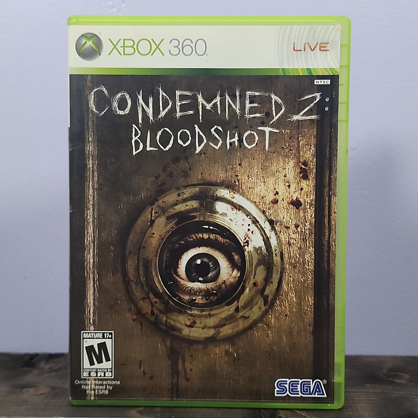 Xbox 360 - Condemned 2: Bloodshot Retrograde Collectibles Action, Adventure, CIB, Horror, M Rated, Monolith productions, SEGA, Survival, Xbox 360 Preowned Video Game