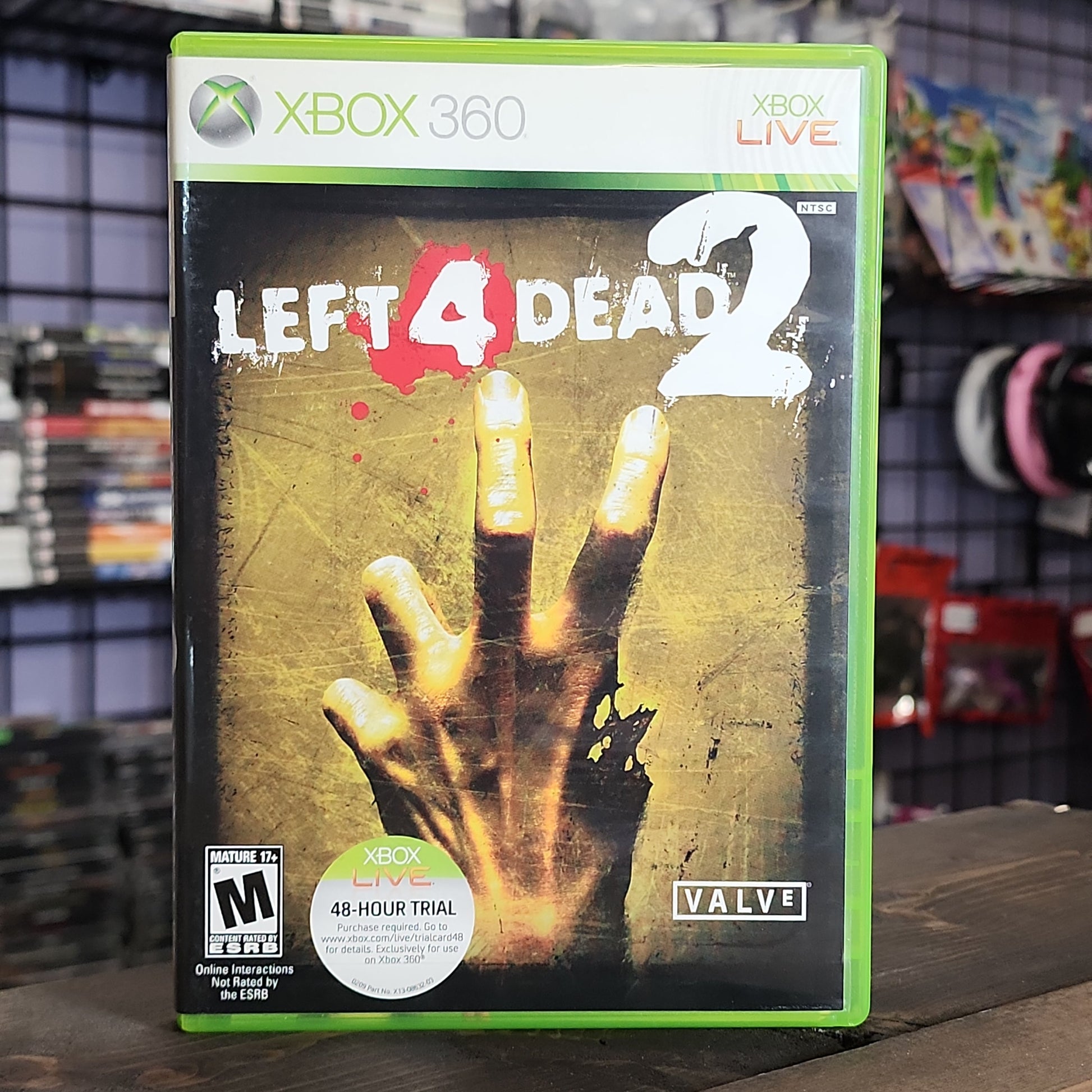 Xbox 360 - Left 4 Dead 2 Retrograde Collectibles CIB, Co-op, First Person Shooter, FPS, Left 4 Dead Series, M Rated, Multiplayer, Valve, Xbox 360, Zo Preowned Video Game