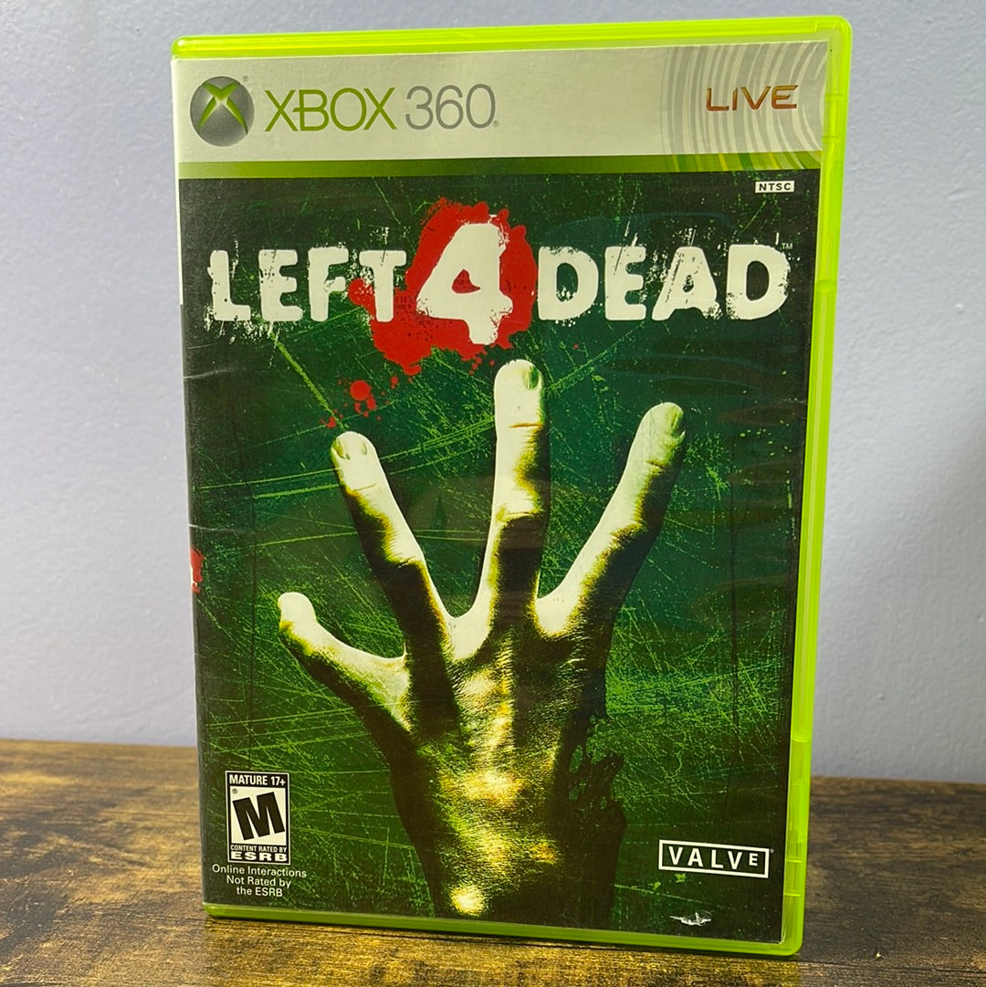 Xbox 360 - Left 4 Dead Retrograde Collectibles Action, CIB, Co-op, First Person Shooter, FPS, Gore, Left 4 Dead Series, M Rated, Multiplayer, Valve Preowned Video Game