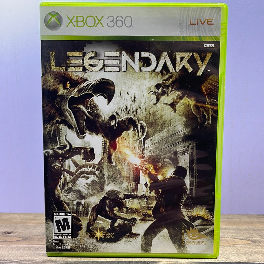Xbox 360 - Legendary Retrograde Collectibles Action, CIB, First Person Shooter, FPS, Horror, M Rated, SouthPeak Games, Spark Unlimited, Xbox 360 Preowned Video Game