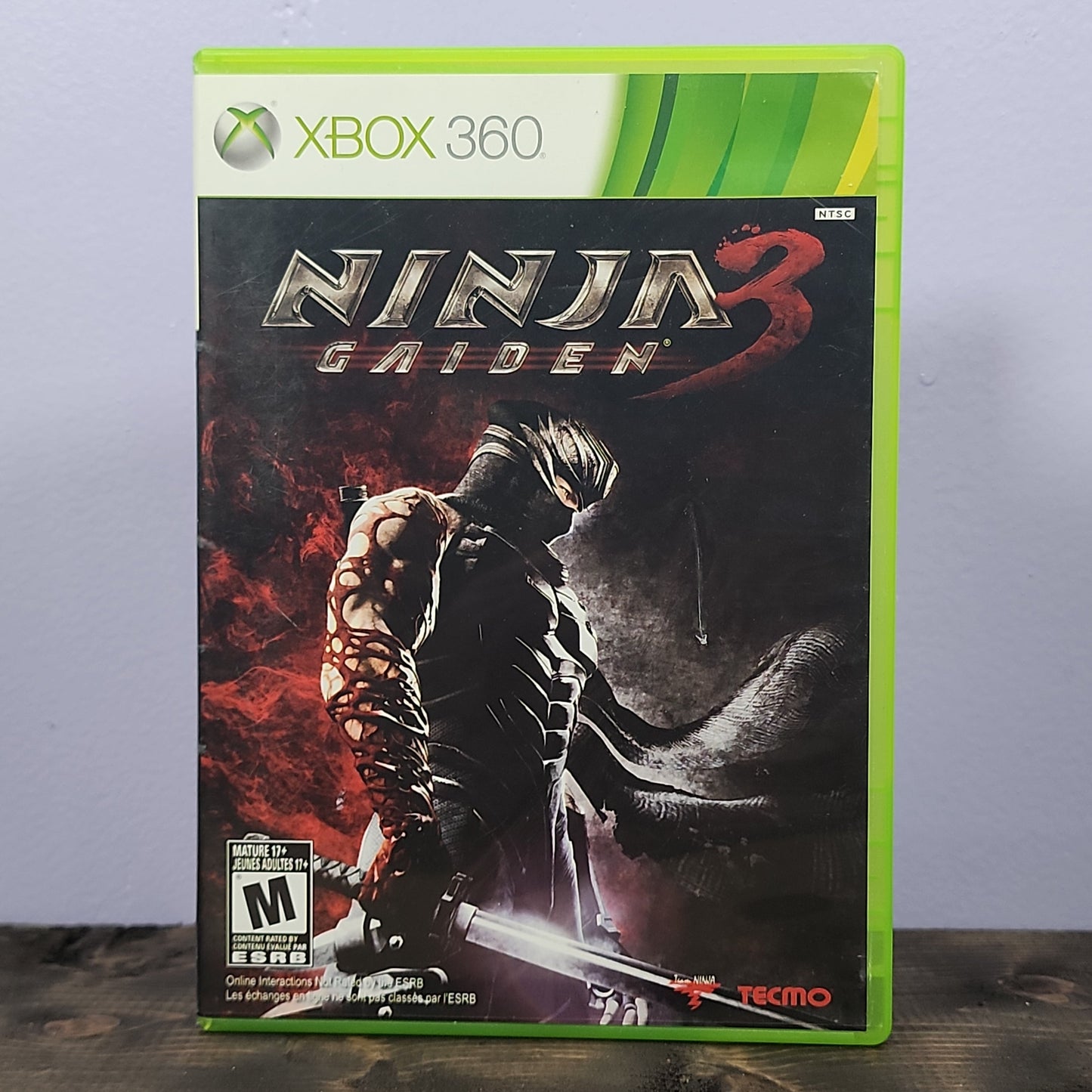 Xbox 360 - Ninja Gaiden 3 Retrograde Collectibles Action, adventure, CIB, Hack and Slash, M Rated, Ninja Gaiden Series, platformer, Ryu Hayabusa, Team Preowned Video Game