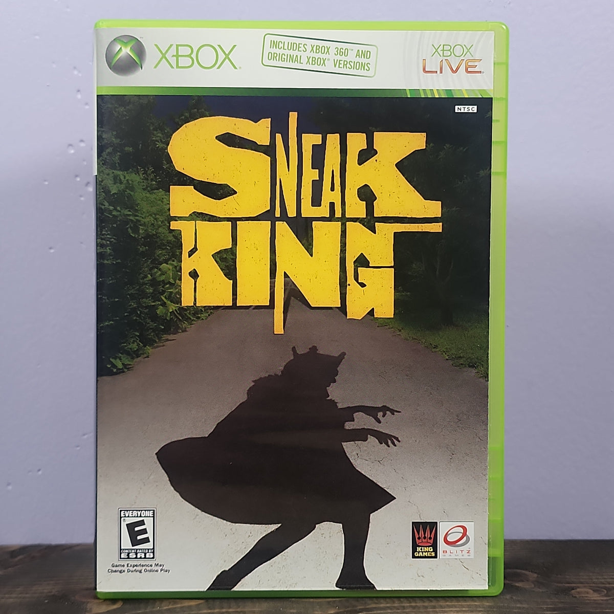 Xbox 360 - Sneak King Retrograde Collectibles Blitz Games, Burger King, CIB, E Rated, King Games, Stealth, Third-Person, Xbox, Xbox 360 Preowned Video Game