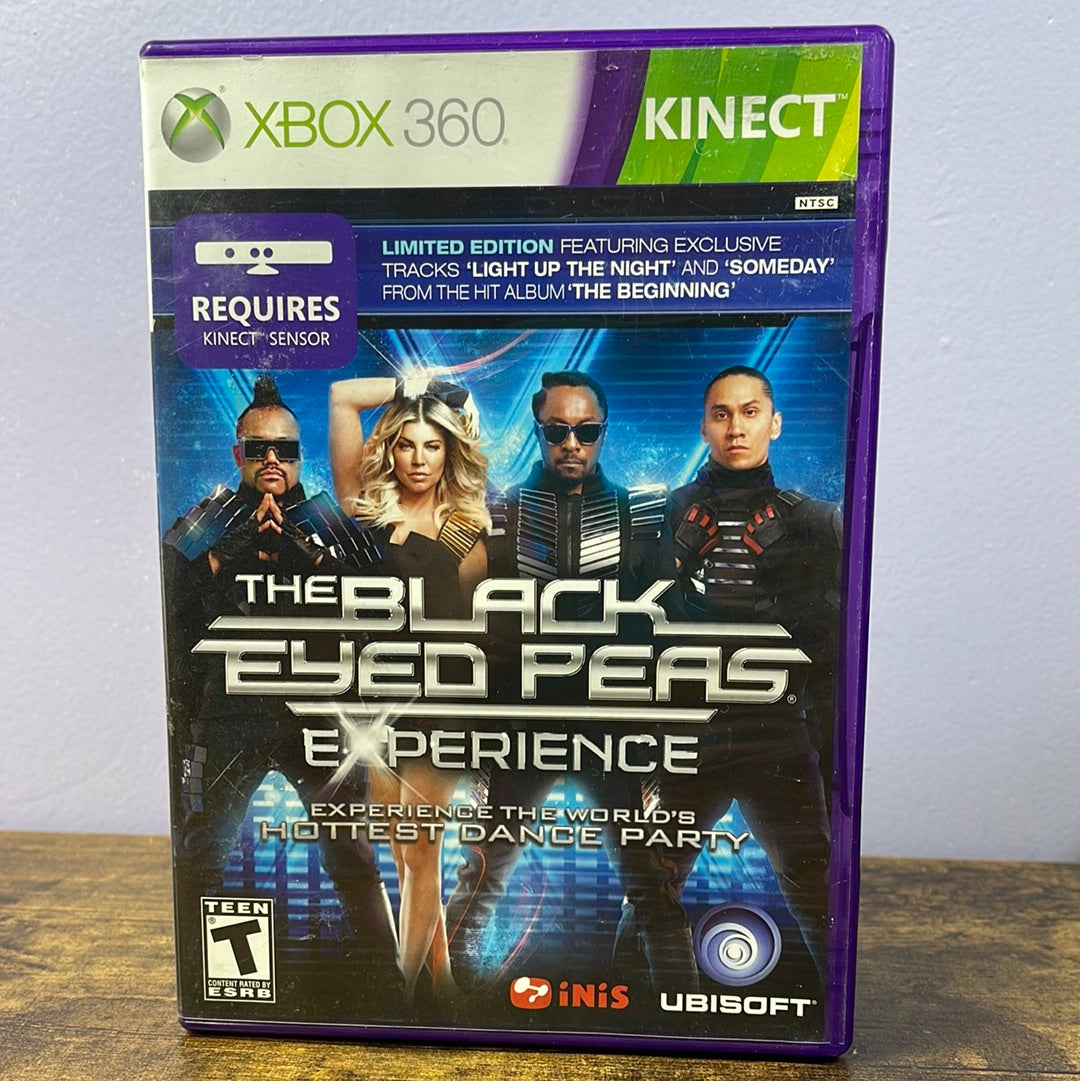 Xbox 360 - The Black Eyed Peas Experience Retrograde Collectibles CIB, Dance, Kinect, Microsoft, Music, T Rated, Ubisoft, Xbox, Xbox 360 Preowned Video Game