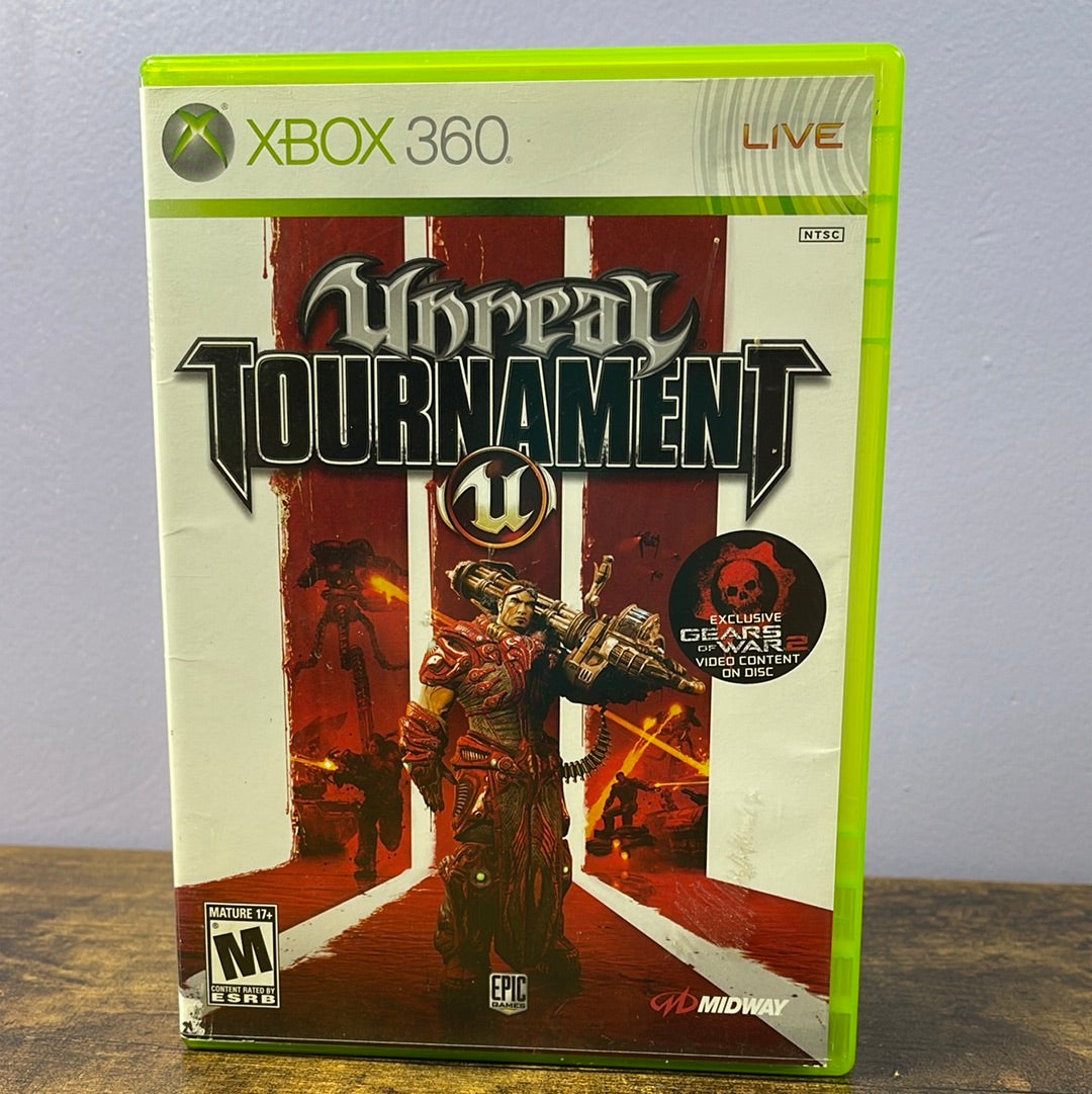 Xbox 360 - Unreal Tournament III Retrograde Collectibles Action, Arcade, Epic Games, First Person Shooter, M Rated, Multiplayer, Sci-Fi, Shooter, Unreal Tour Preowned Video Game 